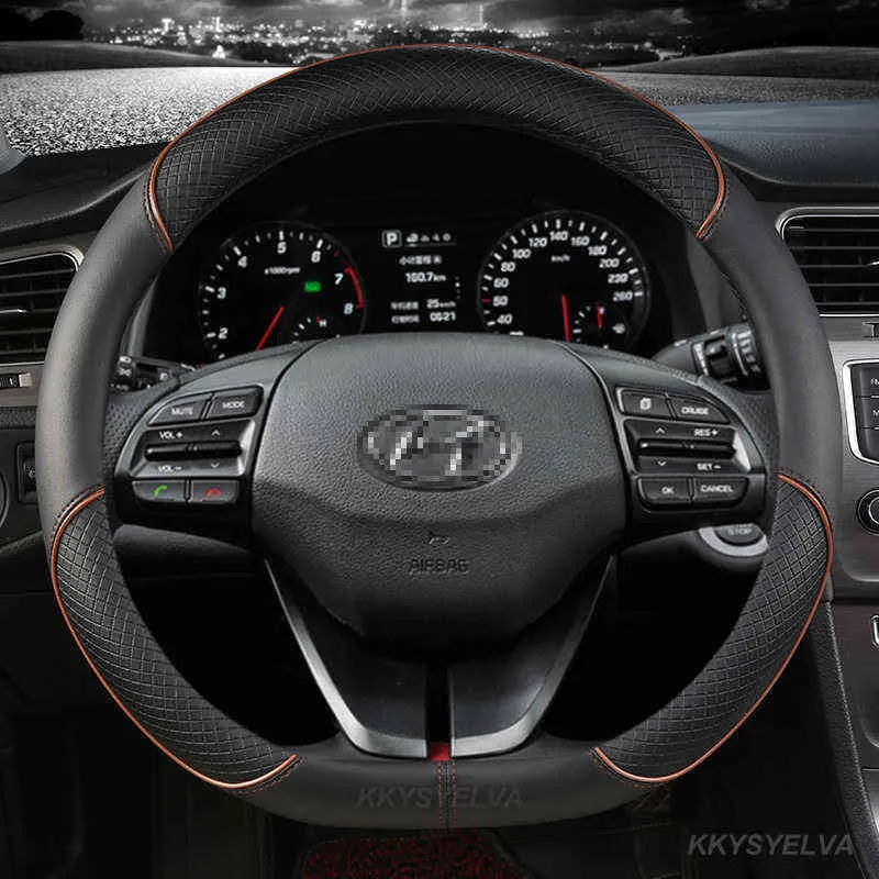 For Hyundai Ioniq 5 2016 2017 2018 2019 2020 2022 Car Steering Wheel Cover  D Shape PU Leather Auto Accessories Interior J220808 From Fadacai09, $16.07